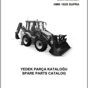 Hidromek HMK 102S SUPRA Spare Parts Catalog Y1602100