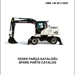 Hidromek HMK 140 W-3 GEN Spare Parts Catalog H207322300