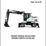 Hidromek HMK 140 W-3B Spare Parts Catalog H207323300