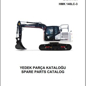Hidromek HMK 140LC-3 Spare Parts Catalog H30732B300