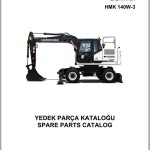 Hidromek HMK 140W-3 Spare Parts Catalog H20732B300U
