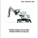 Hidromek HMK 140W MH-3 GEN Spare Parts Catalog H507322300