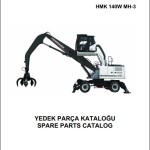 Hidromek HMK 140W MH-3 Spare Parts Catalog H50732B300U