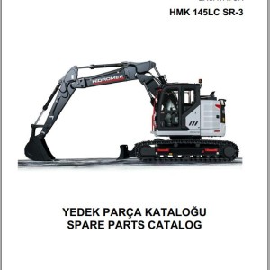 Hidromek HMK 145LC SR-3 Spare Parts Catalog H417322300U