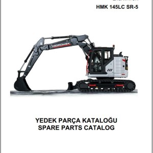 Hidromek HMK 145LC SR-5 Spare Parts Catalog H417325300U