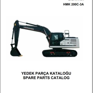 Hidromek HMK 200C-3A Spare Parts Catalog H32732C300U