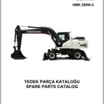 Hidromek HMK 200W-2 Spare Parts Catalog H227311300