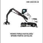 Hidromek HMK 200W MH-3B Spare Parts Catalog H527323300