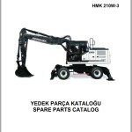 Hidromek HMK 210W-3 Spare Parts Catalog H22732B300