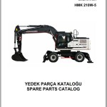 Hidromek HMK 210W-5 Spare Parts Catalog H227325300U