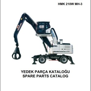 Hidromek HMK 210W MH-3 Spare Parts Catalog H52732B300U