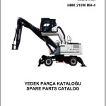 Hidromek HMK 210W MH-4 Spare Parts Catalog H527324300U