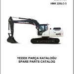 Hidromek HMK 220LC-3 Spare Parts Catalog H347322300
