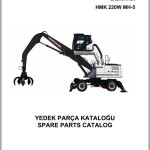 Hidromek HMK 220W MH-5 Spare Parts Catalog H537325300U
