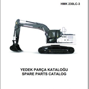 Hidromek HMK 230LC-3 Spare Parts Catalog H34732B300