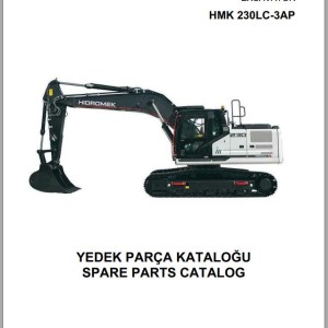 Hidromek HMK 230LC-3AP Spare Parts Catalog H34732D300U