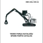 Hidromek HMK 230LC MH-3A Spare Parts Catalog H557325300