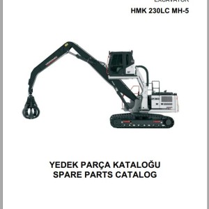 Hidromek HMK 230LC MH-5 Spare Parts Catalog H557325300