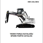 Hidromek HMK 230LCMH4 Spare Parts Catalog H557324300