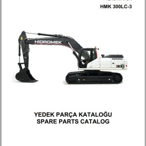 Hidromek HMK 300LC-3 Spare Parts Catalog H257322300U