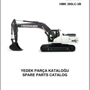 Hidromek HMK 300LC-3B Spare Parts Catalog H257323300U