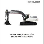 Hidromek HMK 300LC3 DSI Spare Parts Catalog H257322300DSI