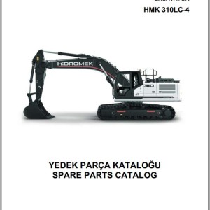 Hidromek HMK 310LC-4 Spare Parts Catalog H257324300U