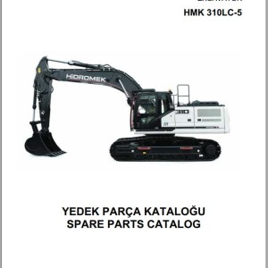 Hidromek HMK 310LC-5 Spare Parts Catalog H257325300U