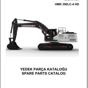 Hidromek HMK 390LC-4 HD Spare Parts Catalog H377324300U