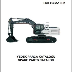 Hidromek HMK 410LC-3 UHD Spare Parts Catalog H70732B300U