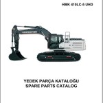 Hidromek HMK 410LC-5 UHD Spare Parts Catalog H707325300U
