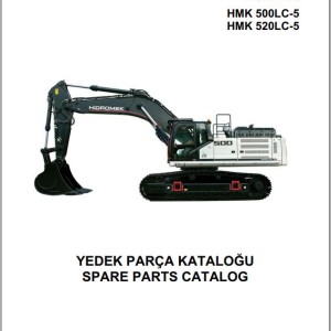 Hidromek HMK 500LC-5 HMK 520LC-5 Spare Parts Catalog H387325300U