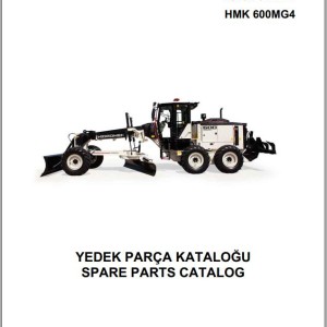 Hidromek HMK 600MG4 Spare Parts Catalog R60014301U EN TR