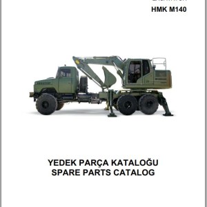 Hidromek HMK M140 Spare Parts Catalog H607322300U