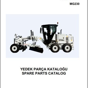 Hidromek HMK MG230 Spare Parts Catalog R23034301U