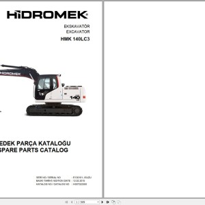 Hidromek Package 2.12 GB Collection PDF Parts Catalog Update 2021