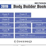 Hino 2019 Body Builder Book Chassis Guide USA