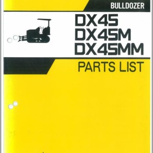 Hitachi DX45 DX45M DX45MM Parts List 621991-00020H