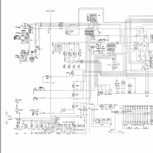 Hitachi EX200-5 Electrical Circuit Diagram TT160E-00