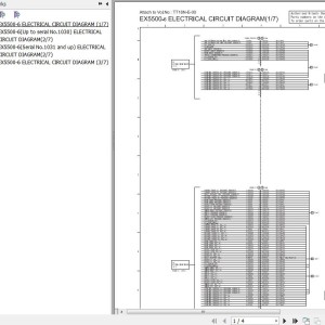 Hitachi EX5500-6 Technical Manual Troubleshooting TT18N-E-00