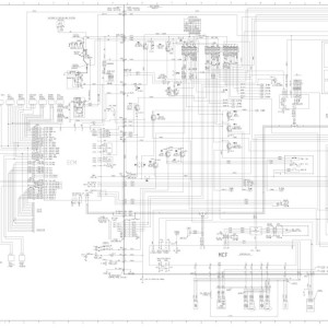 Hitachi SR2000G Electrical Circuit Diagram 2052