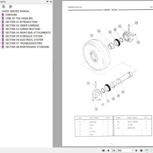 Hitachi UH04-7 UH053 Service Manual