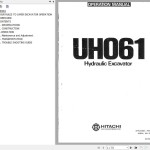Hitachi UH061 Operation Manual