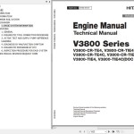 Hitachi ZC220P-5 KOBUTA V3800 Series Engine Manual Technical Manual ETAB-EN-01