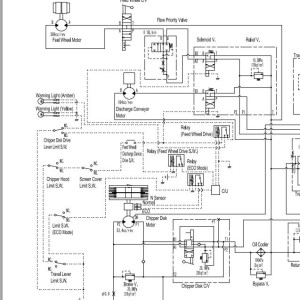 Hitachi ZR30FC Electrical & Hydraulic Circuit Diagram T8J9-E-00