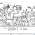 Hitachi CX1800 Electrical & Hydraulic Circuit Diagram