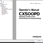 Hitachi CX500PD Operators Manual EM249-AD1-1