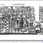 Hitachi CX700 Electrical & Hydraulic Circuit Diagram