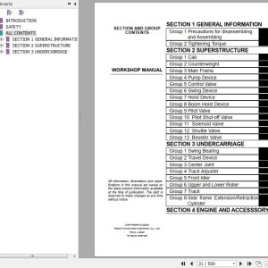 Hitachi CX900 CX900HD Workshop Manual