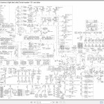 Hitachi CX650 CX700 Electrical & Hydraulic Circuit Diagram